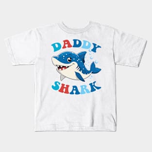 Daddy Shark Kids T-Shirt